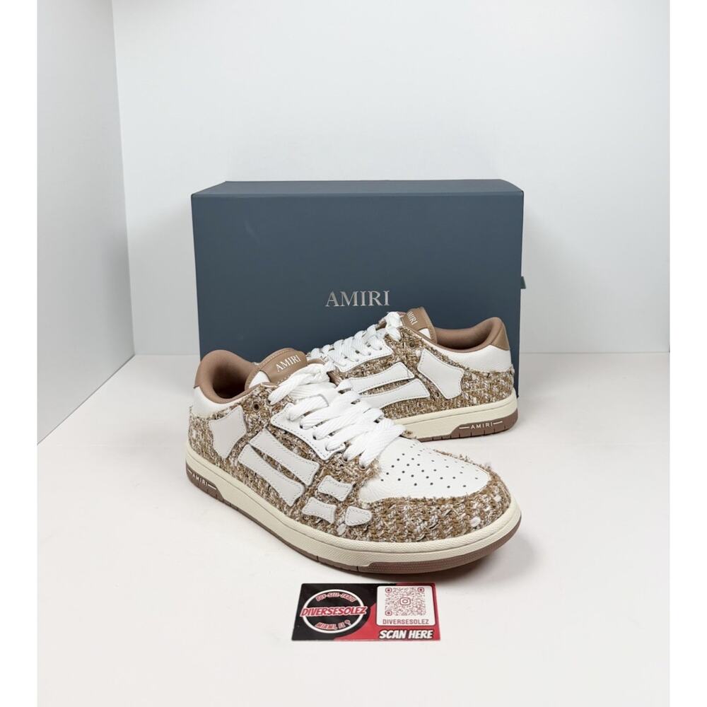 Size 44EU/11US - Amiri Skel Top Low Boucle Sneakers🍂 NEW/RETAIL $750!